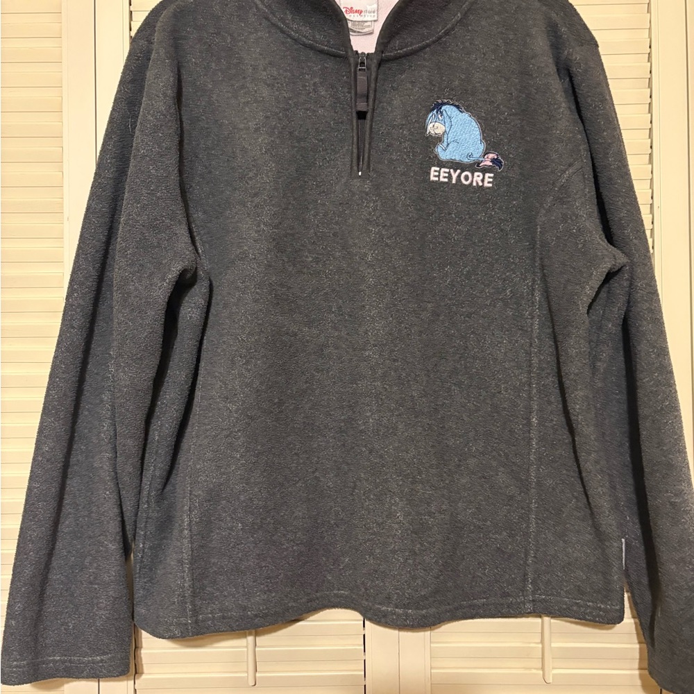 Disney Eeyore Gray women’s Sweater size large!